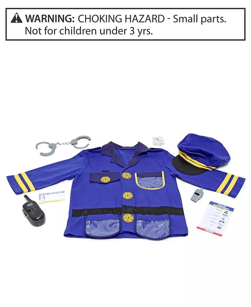 商品Melissa & Doug|Melissa & Doug  Police Officer Role Play Costume Set,价格¥228,第2张图片详细描述