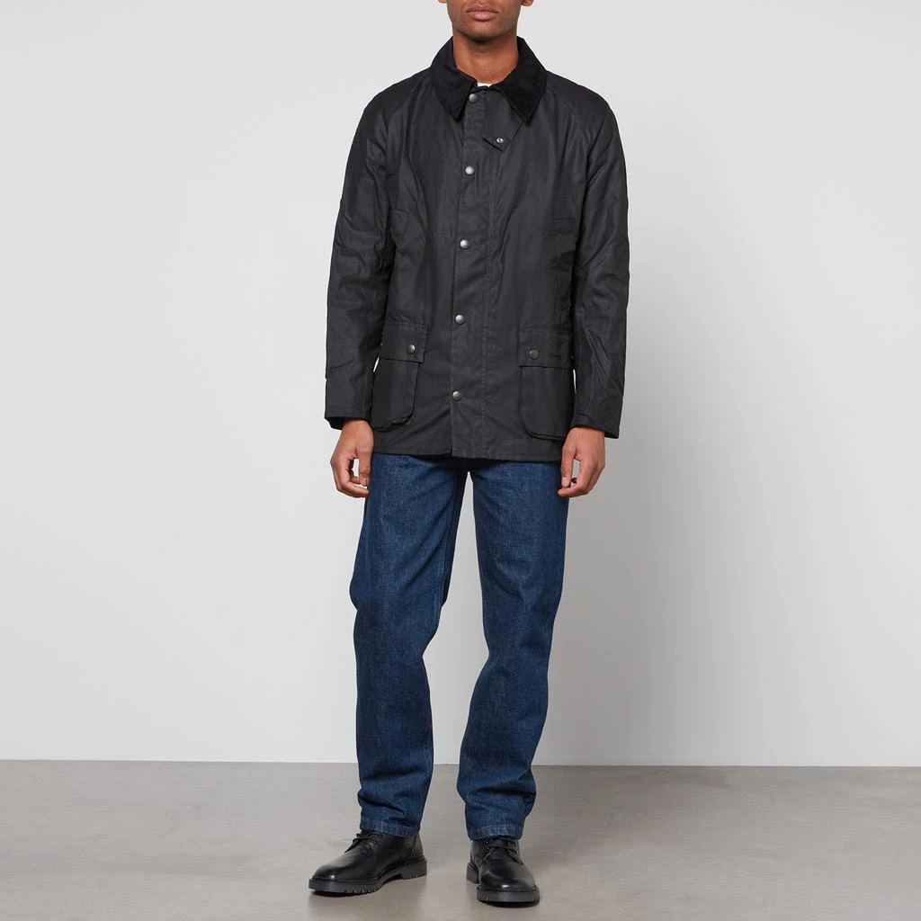 商品Barbour|Heritage Men's Ashby Wax Jacket - Olive,价格¥2584,第3张图片详细描述