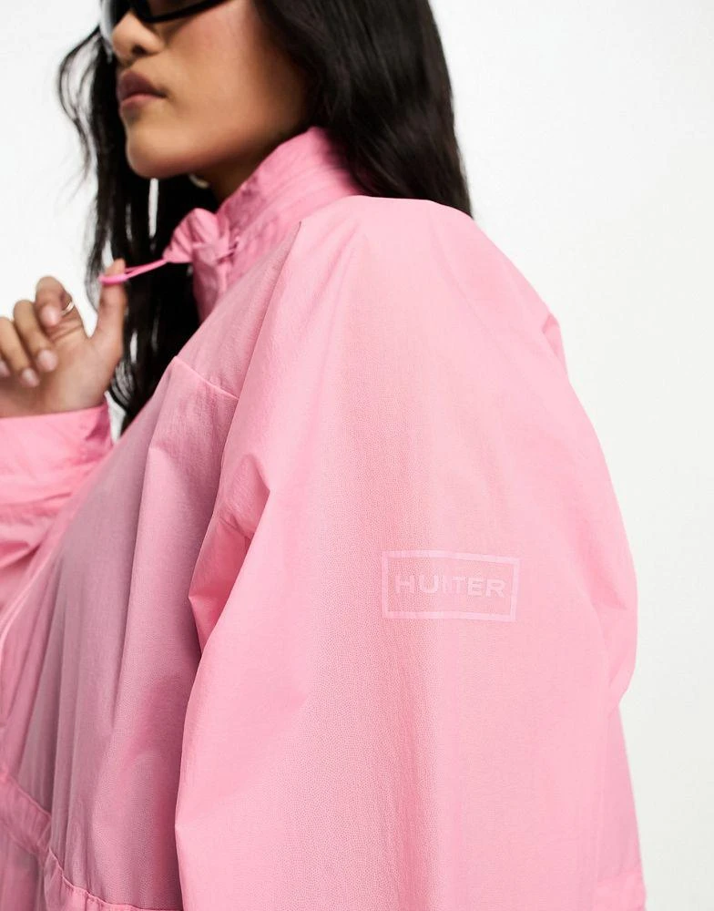 商品Hunter|Hunter travel shell jacket in pink,价格¥747,第3张图片详细描述