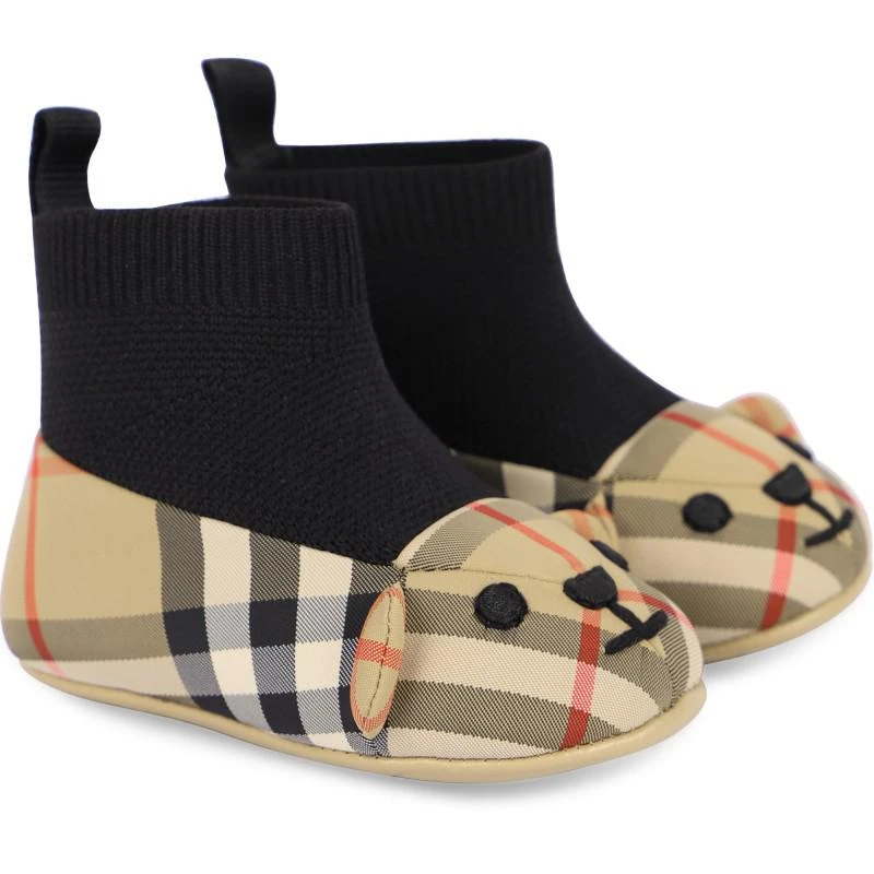 商品Burberry|Baby designer tartan teddy shoes,价格¥4459,第1张图片