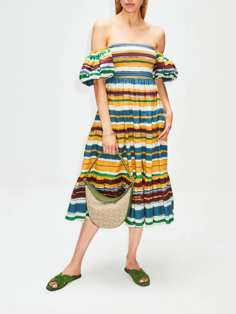 商品Autumn Adeigbo|Marise Dress In Stripe Cotton,价格¥2337,第2张图片详细描述