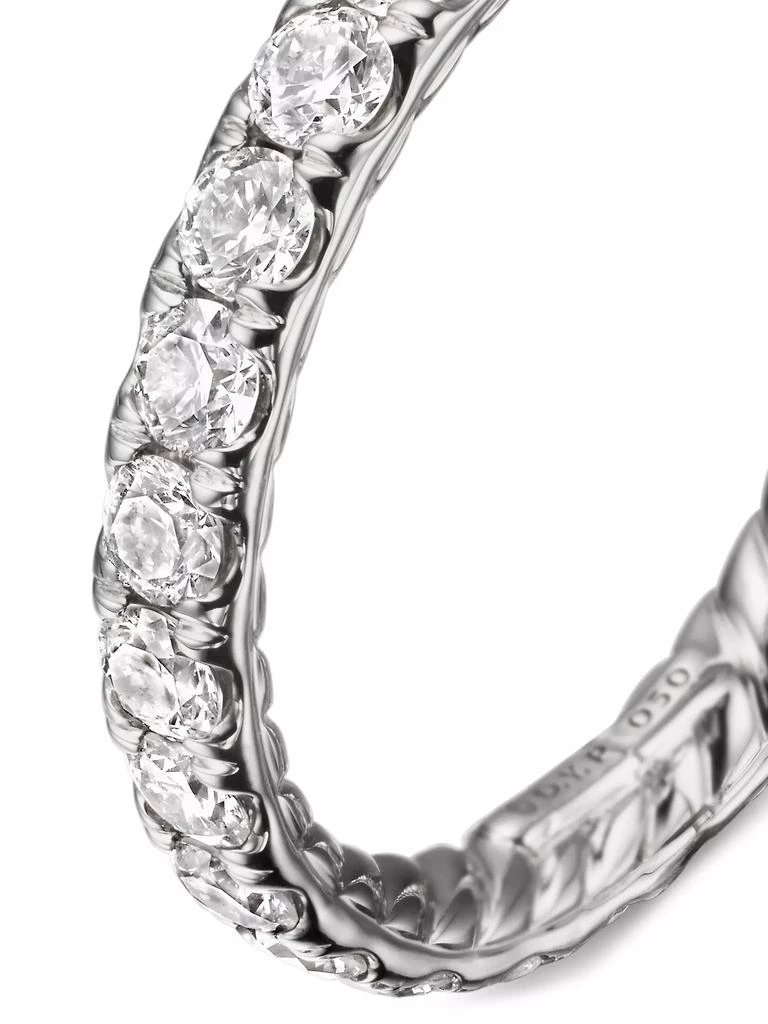 商品David Yurman|DY Eden Band Ring in Platinum,价格¥36745,第5张图片详细描述