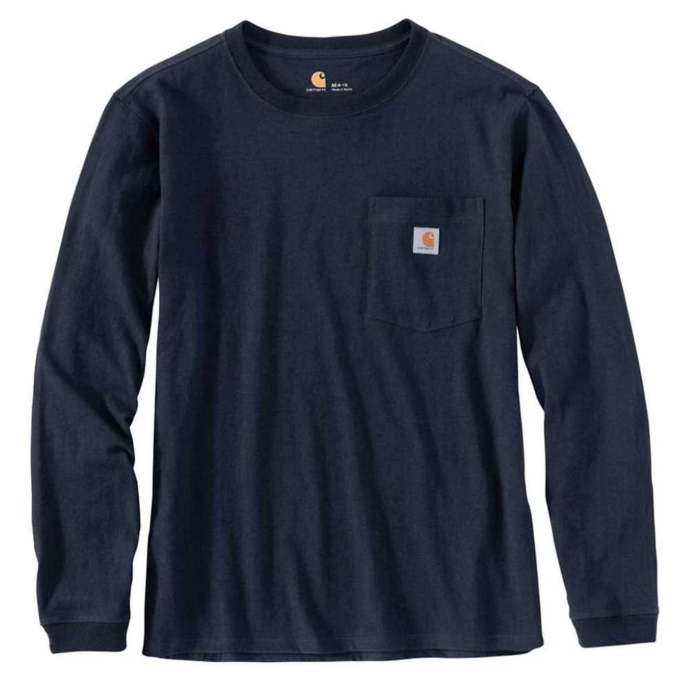 商品Carhartt|Carhartt Women's WK126 Workwear Pocket LS T-Shirt,价格¥188,第4张图片详细描述