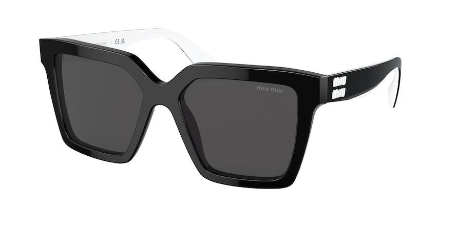 商品Miu Miu|Dark Grey Square Ladies Sunglasses MU 03YS 10G5S0 54,价格¥1255,第1张图片