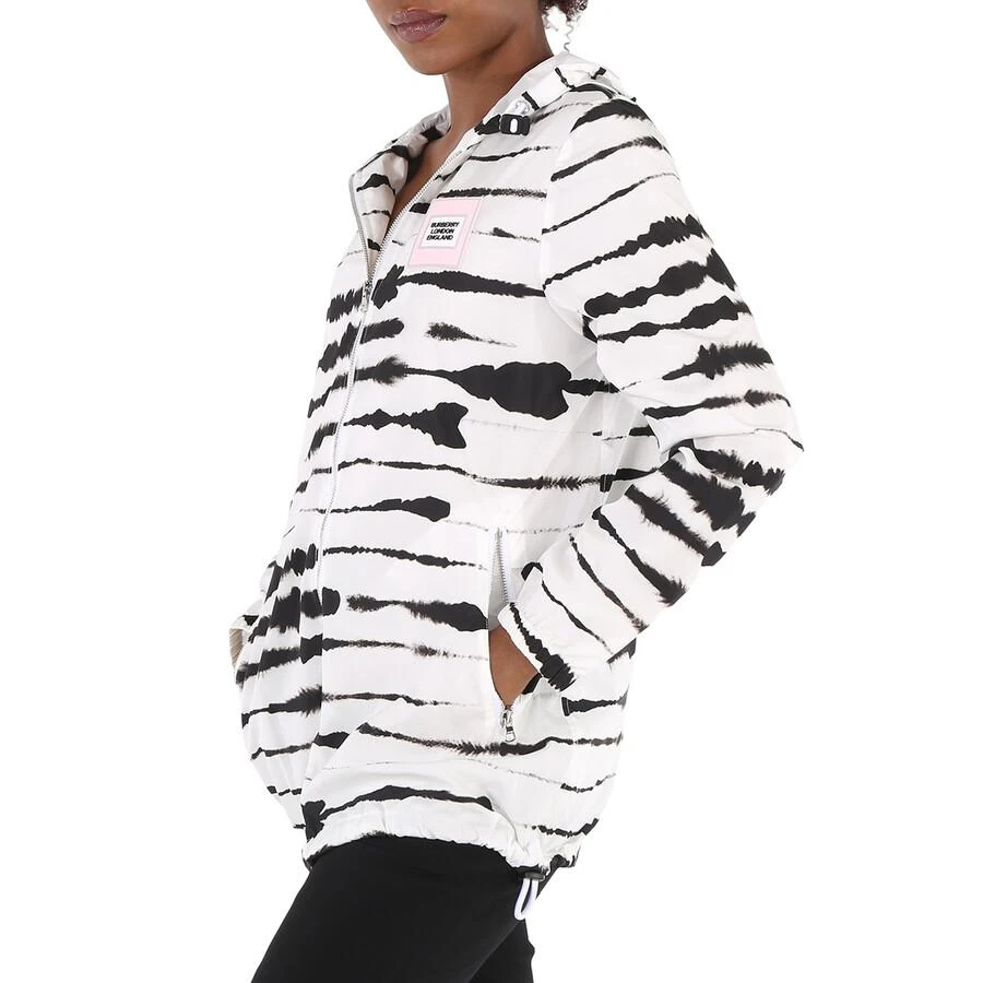 商品Burberry|Watercolour Print Econyl Hooded Parka,价格¥1380,第3张图片详细描述