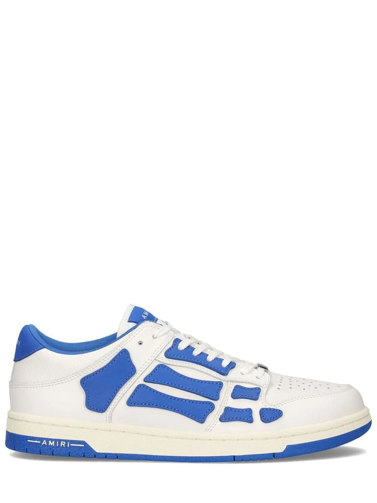 商品AMIRI|Skel Bones Low Top Leather Sneakers,价格¥4513,第1张图片