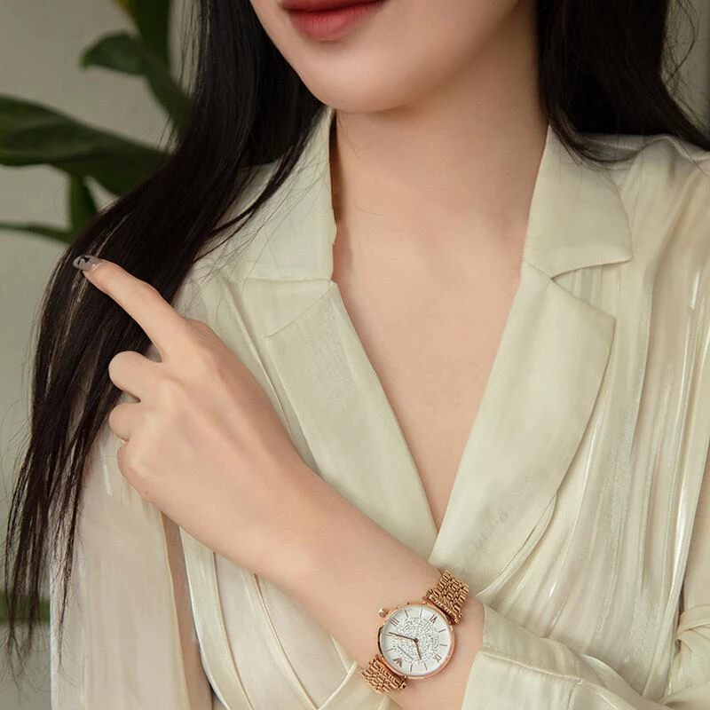 Armani阿玛尼满天星手表女款轻奢气质石英表腕表AR11244 商品