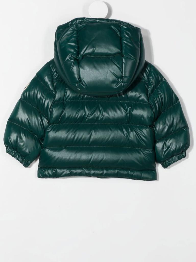 Moncler Green Polyamide Feather Down Jacket商品第2张图片规格展示