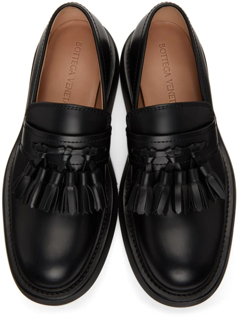 商品Bottega Veneta|Black 'The Level' Loafers,价格¥7627,第5张图片详细描述