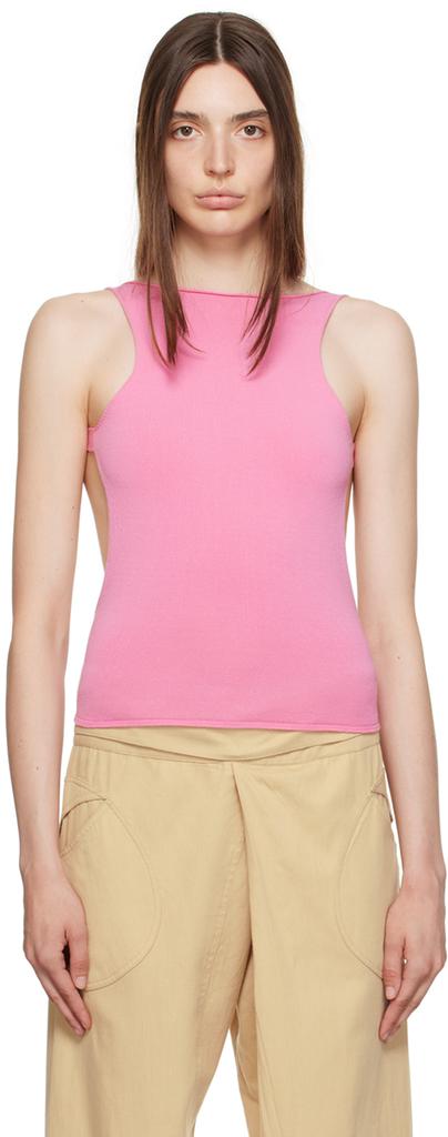 トップス L.B.G. pink skull tank top Pink Skull & Crossbones Tank Top, Women's Clothing