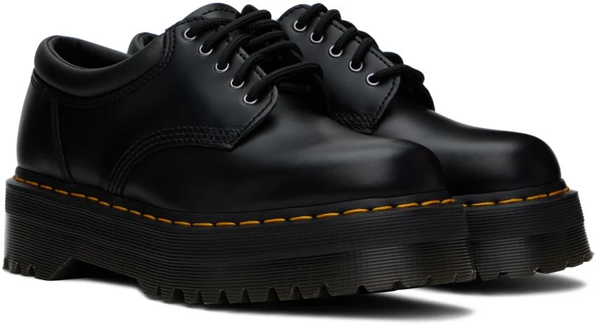 商品Dr. Martens|Black 8053 Leather Platform Derbys,价格¥506,第4张图片详细描述