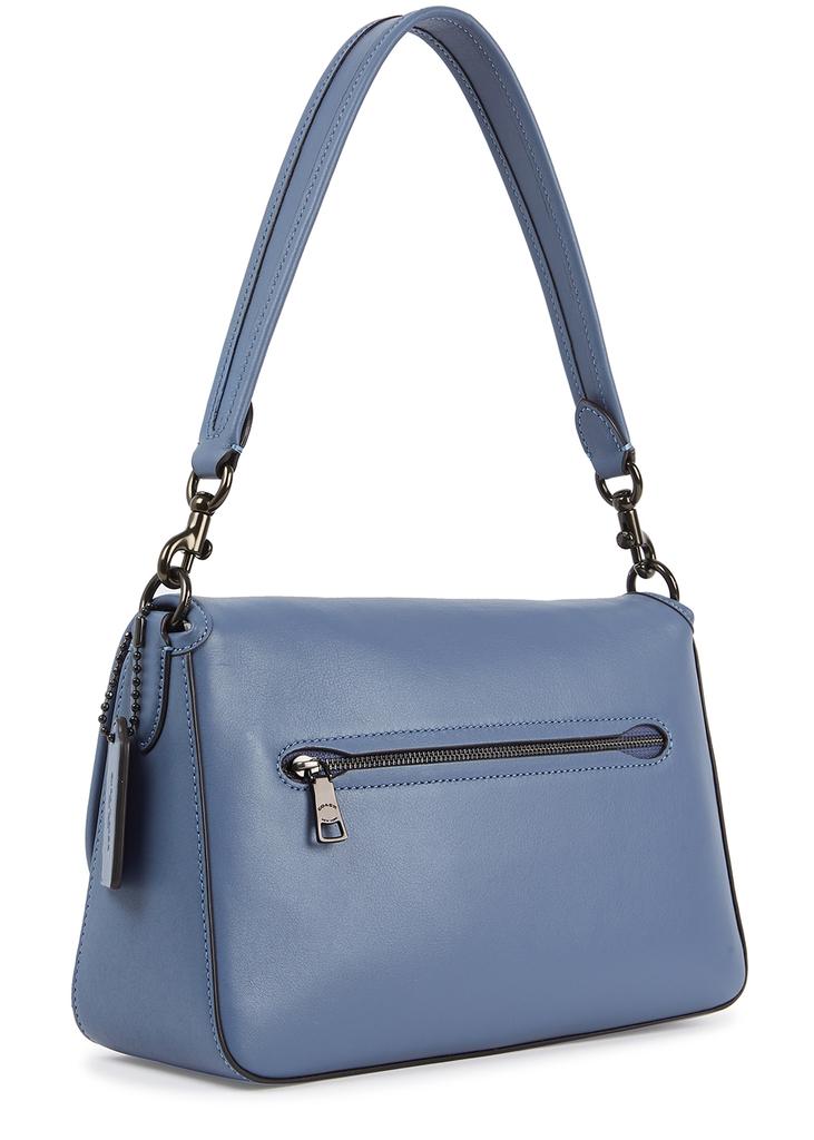 Tabby blue leather shoulder bag商品第2张图片规格展示