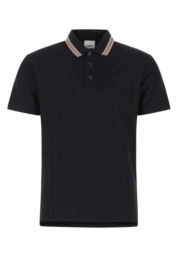 商品Burberry|Burberry Logo Embroidered Short-Sleeved Polo Shirt,价格¥2193,第1张图片