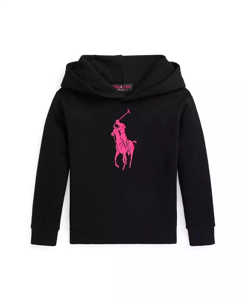 商品Ralph Lauren|Toddler and Little Boys Pink Pony Fleece Hoodie,价格¥550,第1张图片