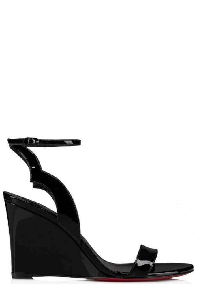 商品Christian Louboutin|Christian Louboutin Zeppa Chick Open Toe Sandals,价格¥3561,第1张图片