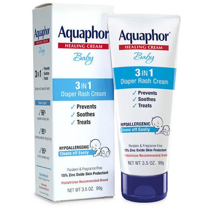 商品Aquaphor|3-in-1 Diaper Rash Cream,价格¥62,第1张图片