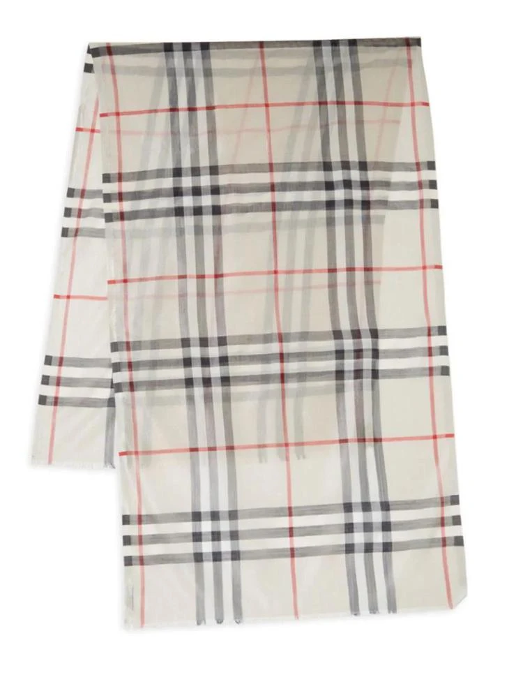 商品Burberry|Plaid Wool-Blend Scarf,价格¥3276,第2张图片详细描述