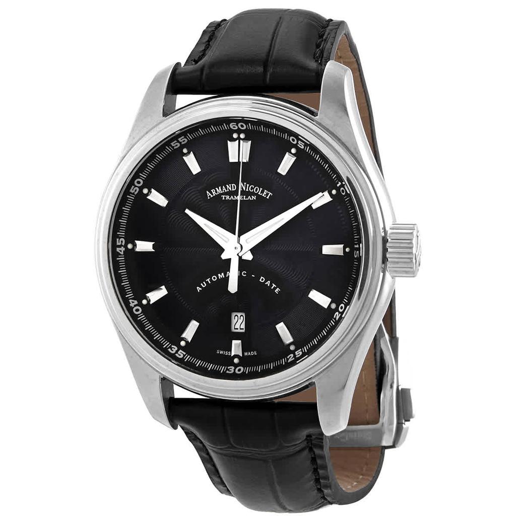 Armand Nicolet MH2 Automatic Black Dial Mens Watch A640A-NR-P840NR2商品第1张图片规格展示