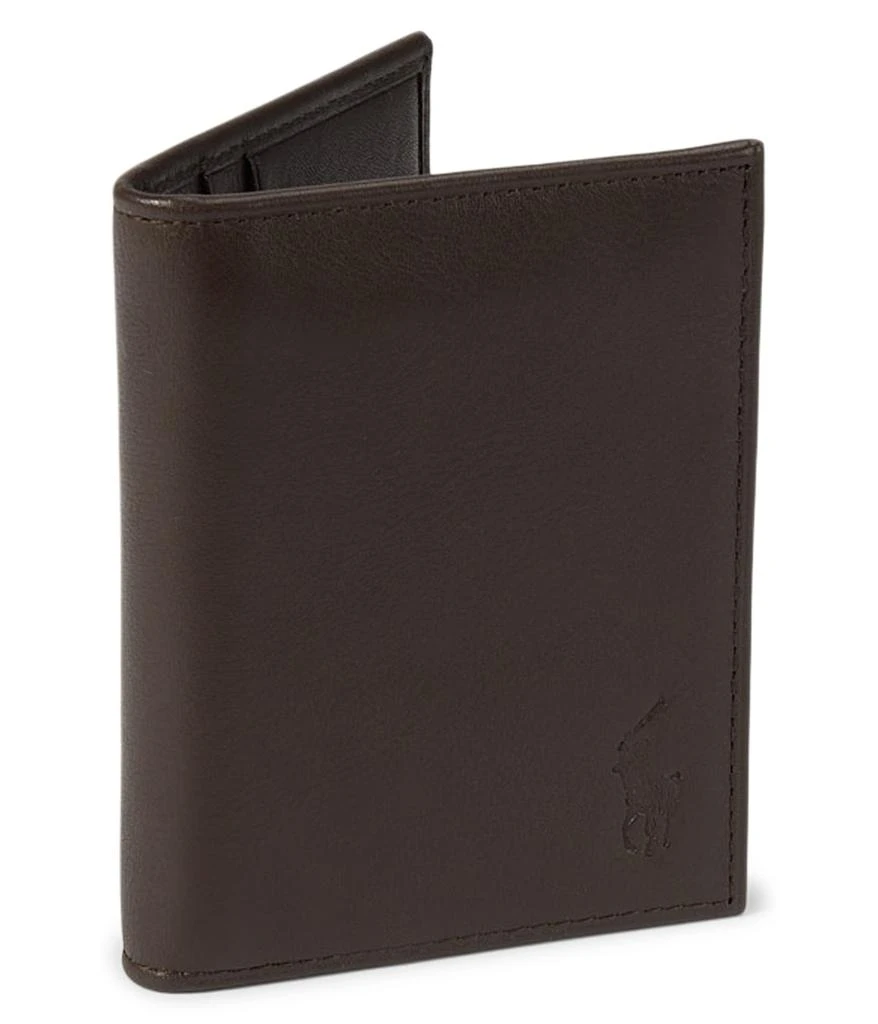 商品Ralph Lauren|Pebbled Billfold w/ Window,价格¥738,第1张图片