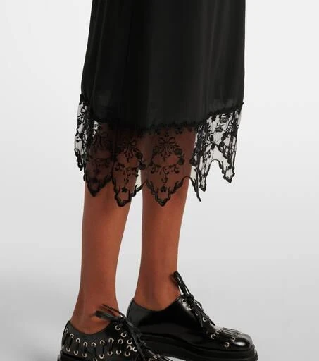 商品Simone Rocha|Lace-trimmed slip dress,价格¥4317,第5张图片详细描述