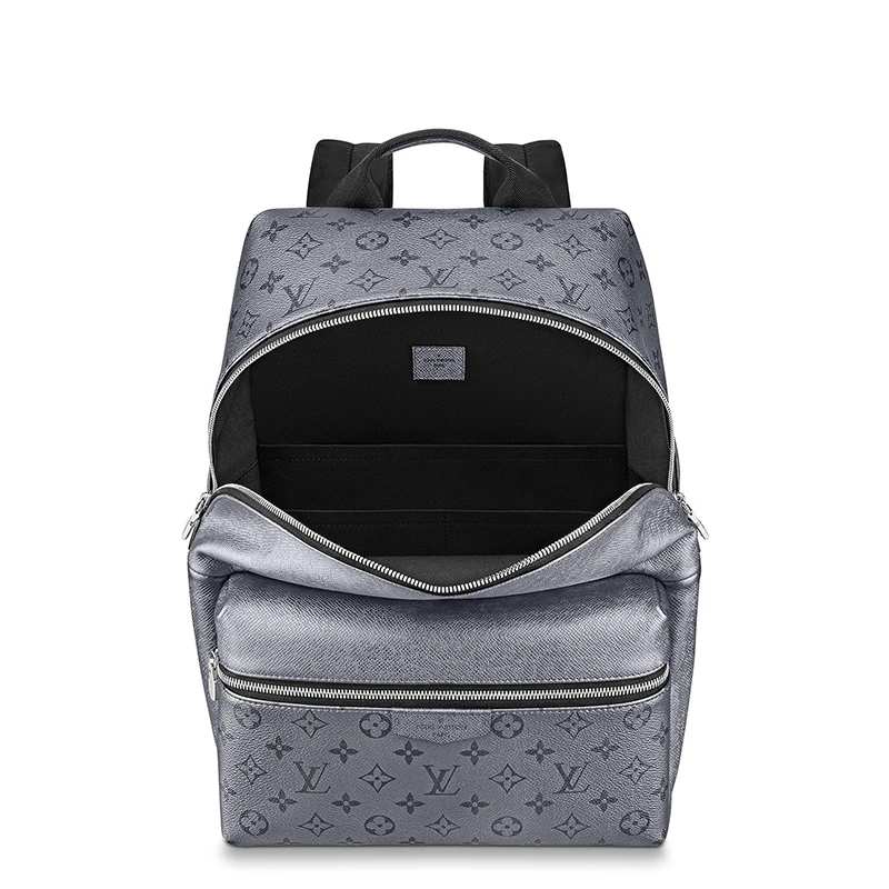 预售十天 Louis Vuitton/路易威登 22春夏新款DISCOVERY系列 男士小号灰色老花帆布配皮银扣双肩背包M30835 商品