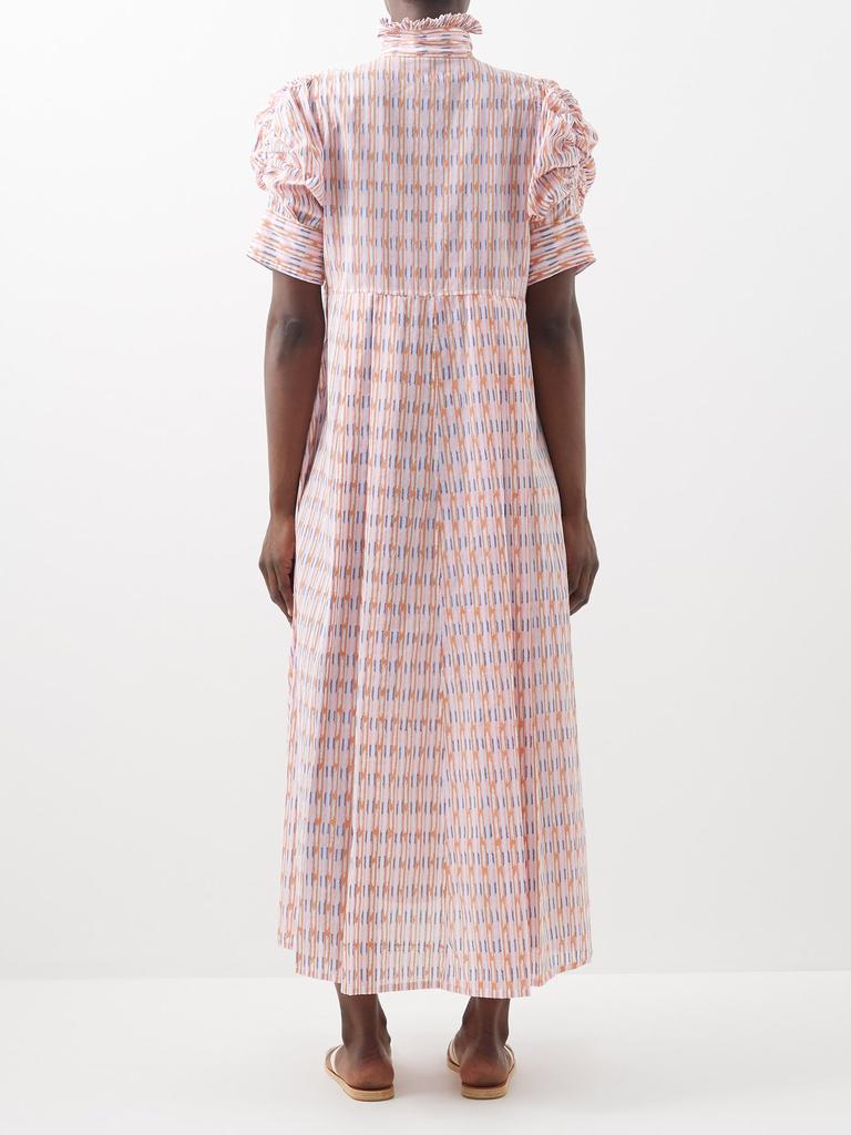 Venetia printed cotton-poplin shirt dress商品第5张图片规格展示