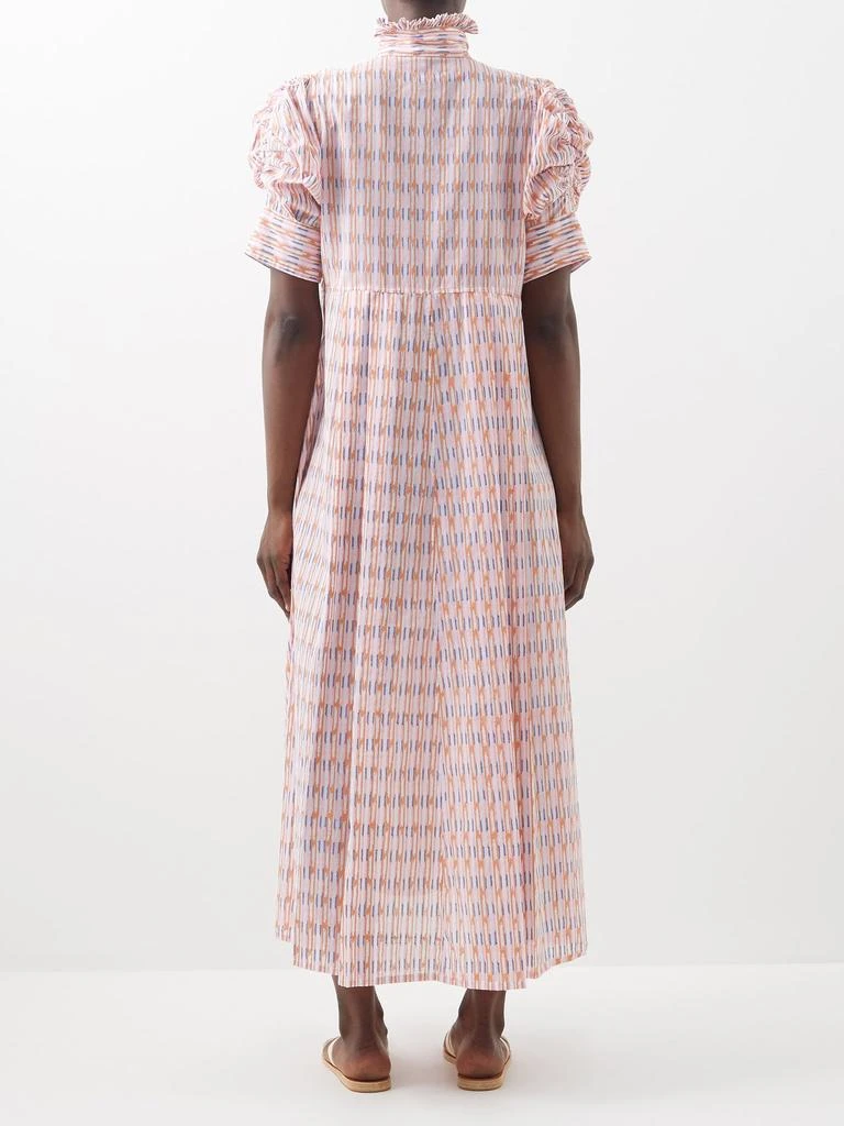 商品Thierry Colson|Venetia printed cotton-poplin shirt dress,价格¥3396,第5张图片详细描述