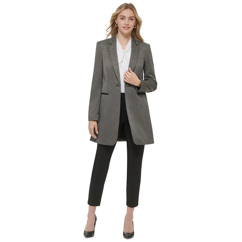 商品Tommy Hilfiger|Women's One-Button Topper Jacket,价格¥491,第4张图片详细描述
