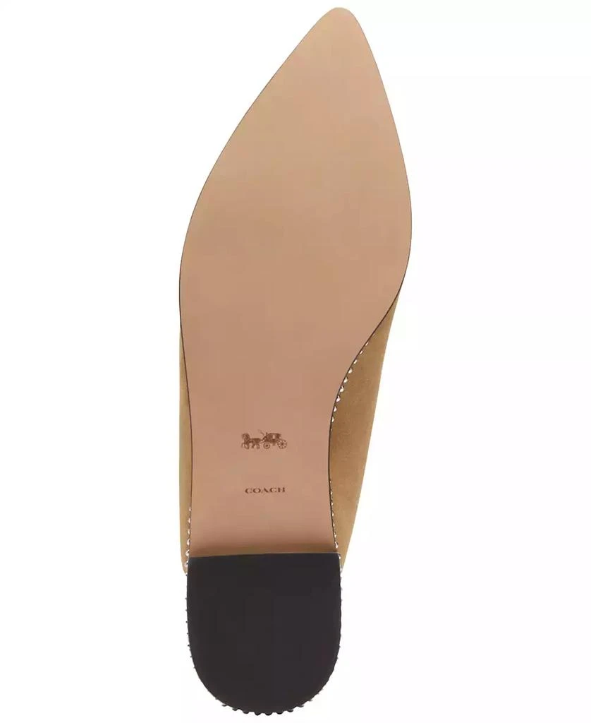 商品Coach|Women's Vae Studded Slingback Flats,价格¥673,第5张图片详细描述