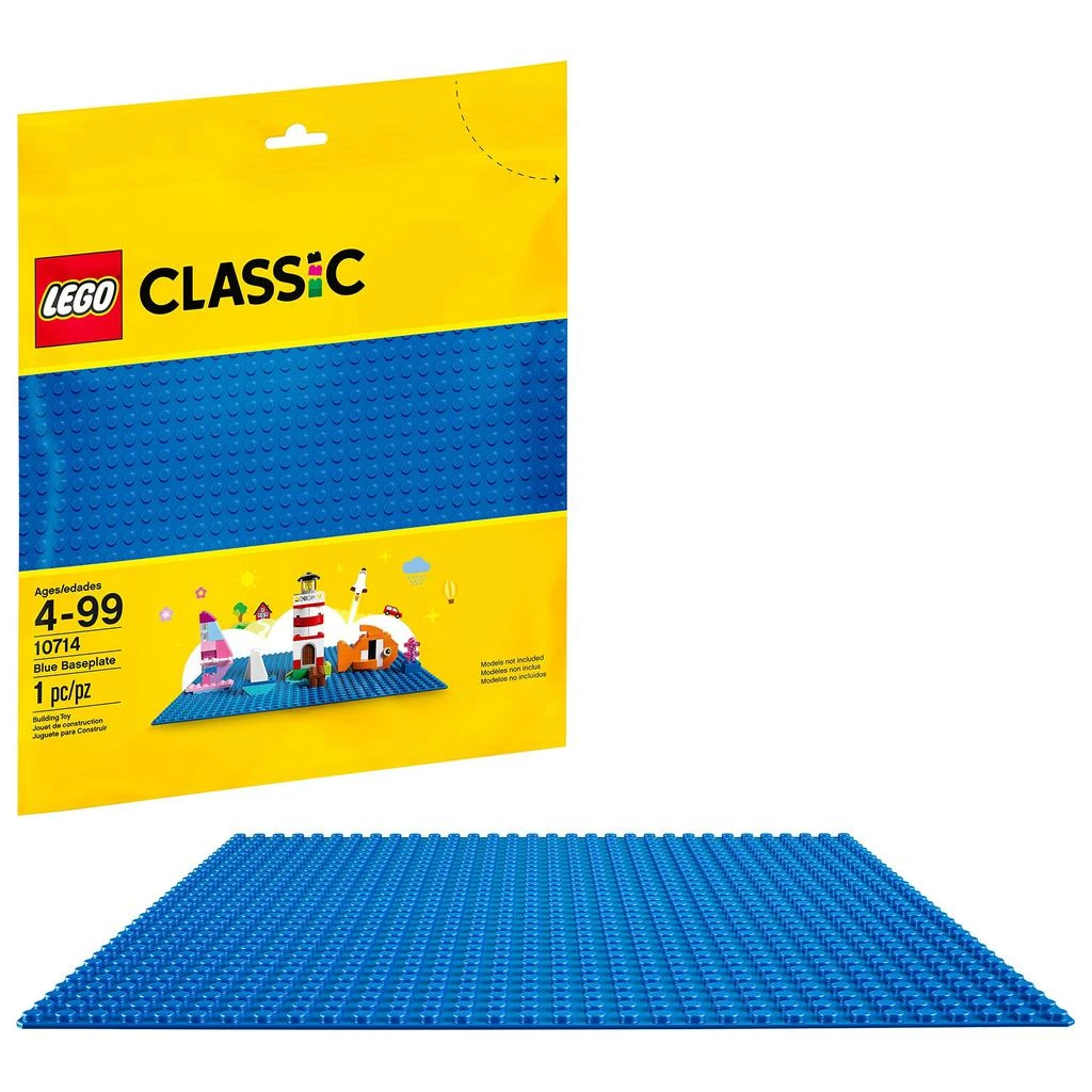 商品LEGO|LEGO Classic Blue Baseplate 10714 Building Kit (1 Piece),价格¥60,第1张图片