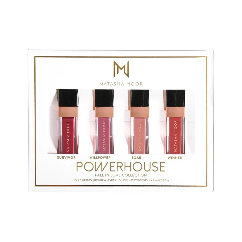 商品Natasha Moor|4-Pc. Powerhouse Fall in Love Collection Mini Molten Matte Set,价格¥272,第1张图片