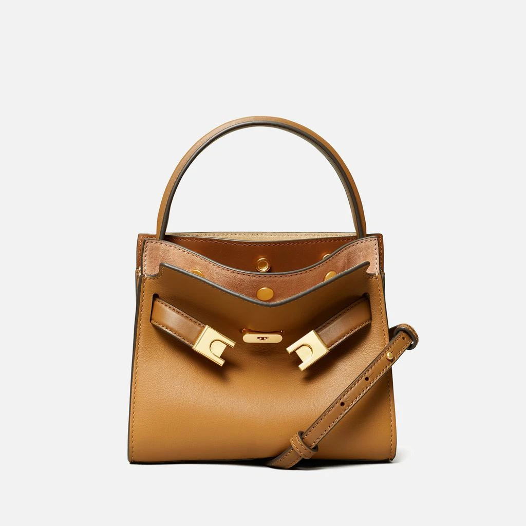 商品Tory Burch|Tory Burch Women's Lee Radziwill Petite Double Bag - Tiramisu,价格¥5588,第1张图片