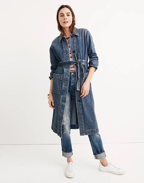 商品Madewell|Denim Duster Coat,价格¥1410,第2张图片详细描述