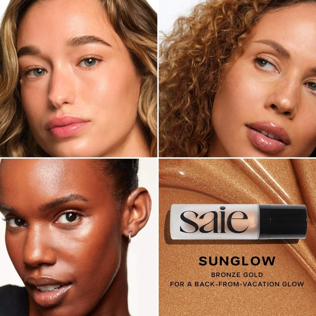 商品Saie|Glowy Super Gel Lightweight Dewy Multipurpose Illuminator,价格¥131,第2张图片详细描述