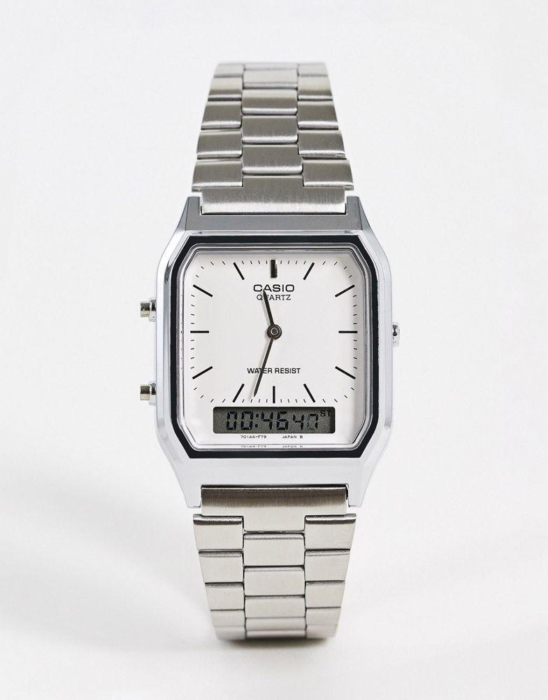 商品Casio|Casio AQ-230A-7DMQ digital bracelet watch,价格¥308,第1张图片