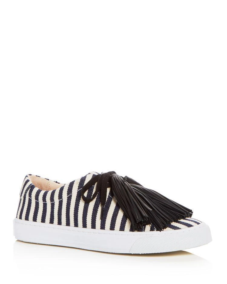 商品Loeffler Randall|Women's Logan Tassel Lace Up Sneakers,价格¥2205,第1张图片