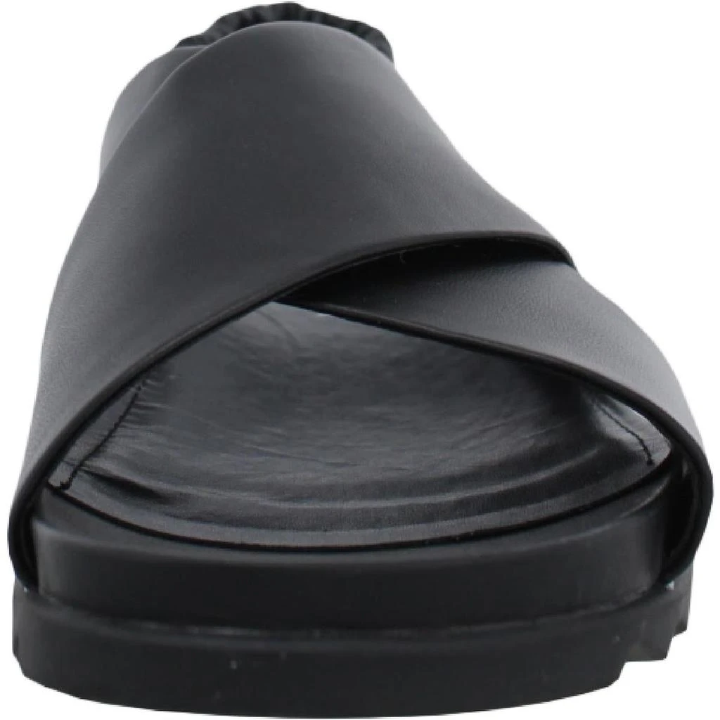 商品Marc Fisher|Marc Fisher Womens Jivin Faux Leather Strappy Flat Sandals,价格¥100,第4张图片详细描述
