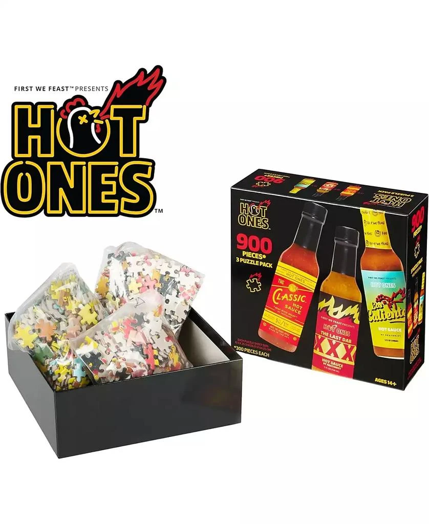 商品WowWee Games|Hot Ones 3 Bottles 1 Puzzle 900pcs,价格¥150,第3张图片详细描述