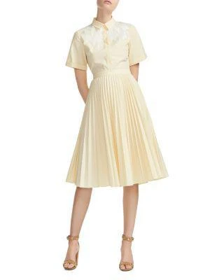 商品Maje|Rivers Embroidered Shirt Dress,价格¥1231,第1张图片
