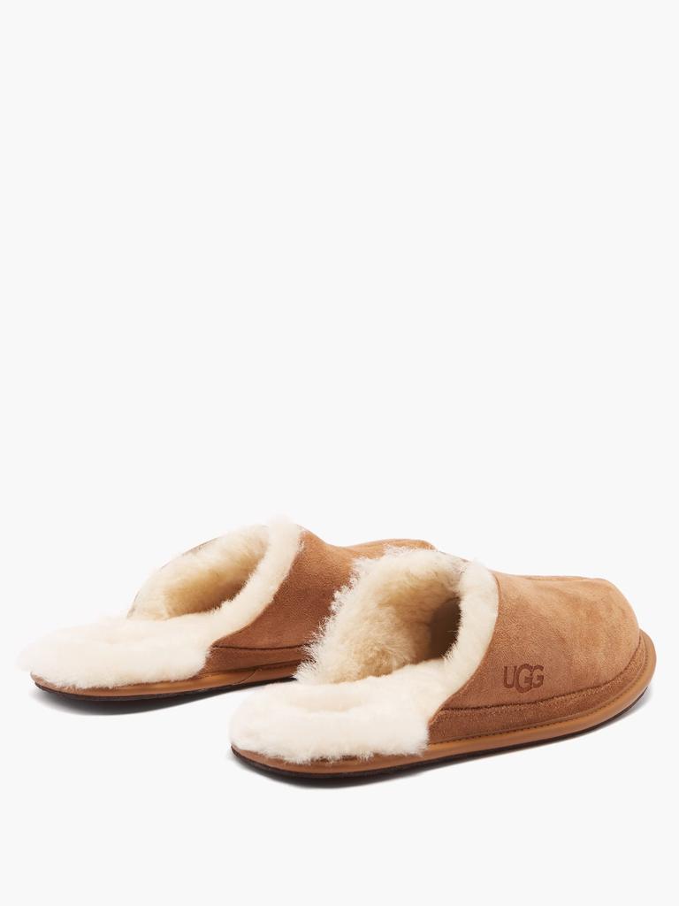 商品UGG|Hyde shearling-lined suede slippers,价格¥803,第6张图片详细描述