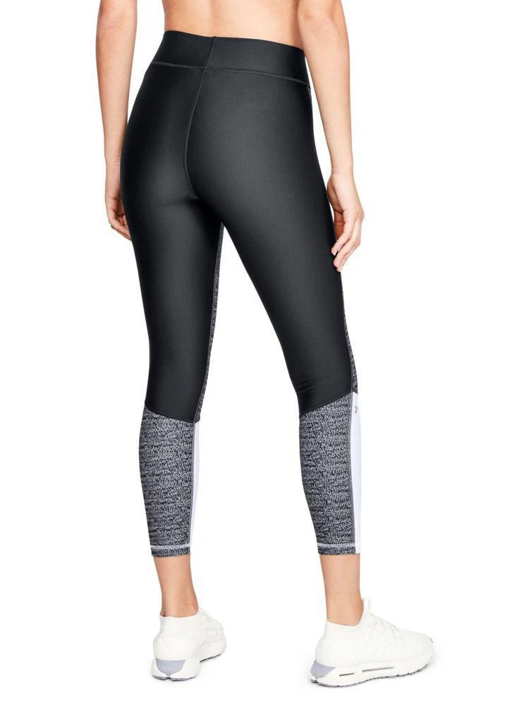 商品Under Armour|HeatGear&#174; Armour Jacquard Cropped Leggings,价格¥283,第3张图片详细描述
