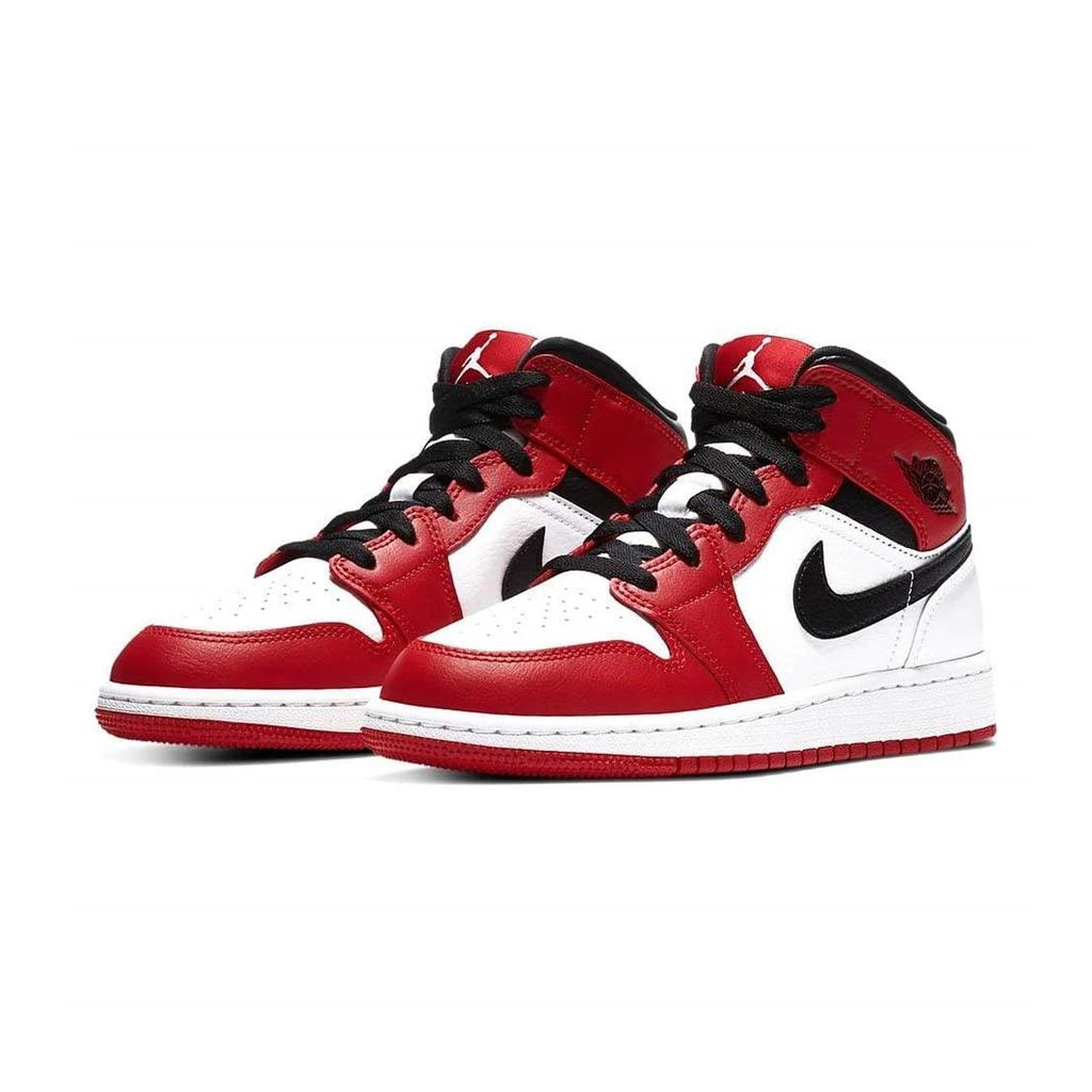 商品Jordan|Air Jordan 1 Mid Chicago 2020 (GS),价格¥1493,第5张图片详细描述