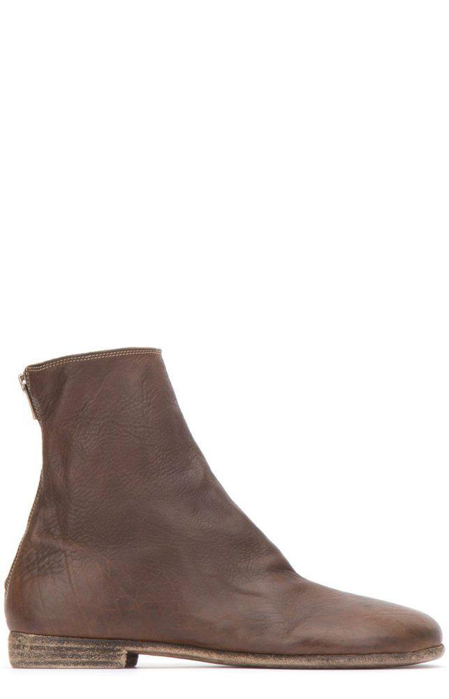 商品guidi|Guidi Zipped Ankle Boots,价格¥4377,第1张图片