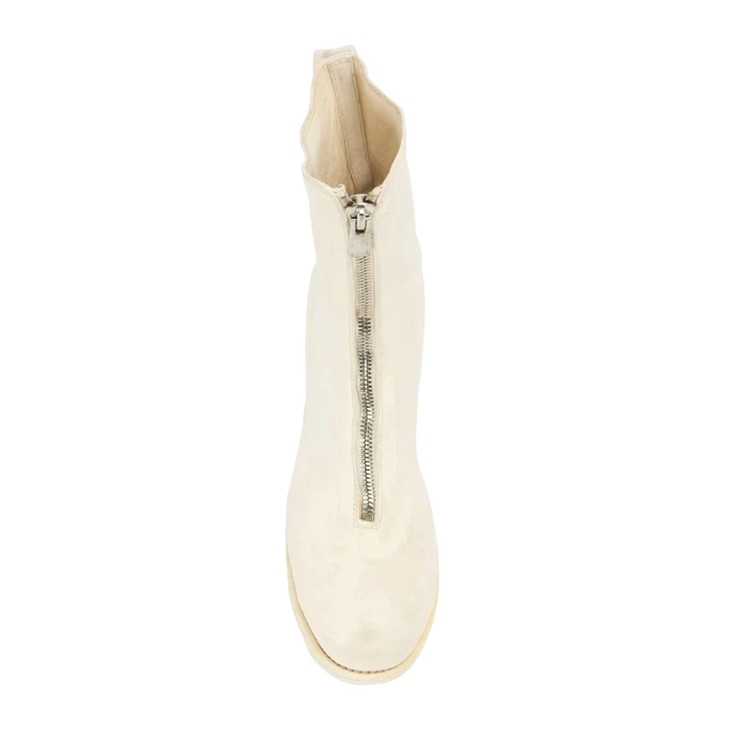 GUIDI 白色女士踝靴 PL2-SHFGCV-CO00T-WHITE 商品