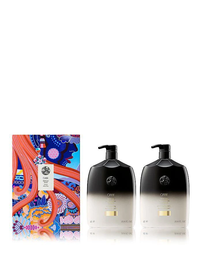 商品Oribe|Gold Lust Shampoo & Conditioner Liter Set ($339 value),价格¥2191,第1张图片