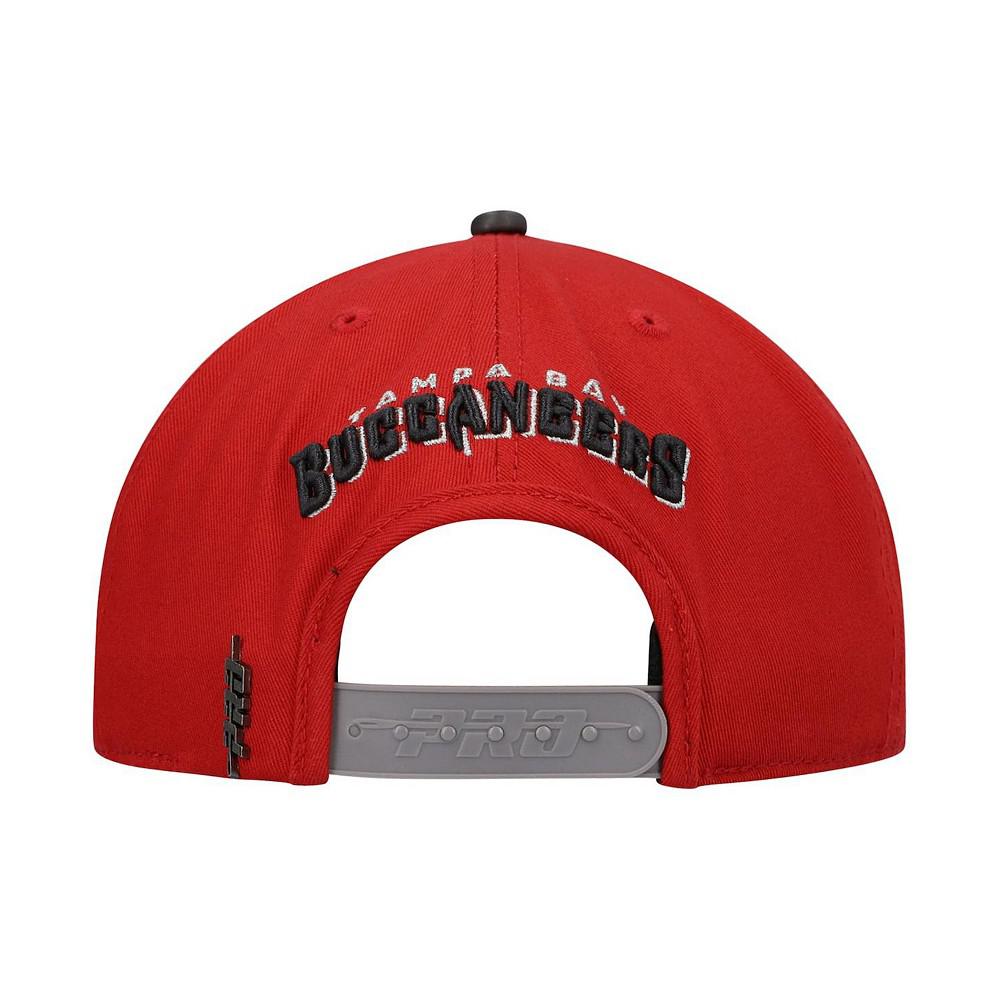 Men's Red, Pewter Tampa Bay Buccaneers 2Tone Snapback Hat商品第5张图片规格展示