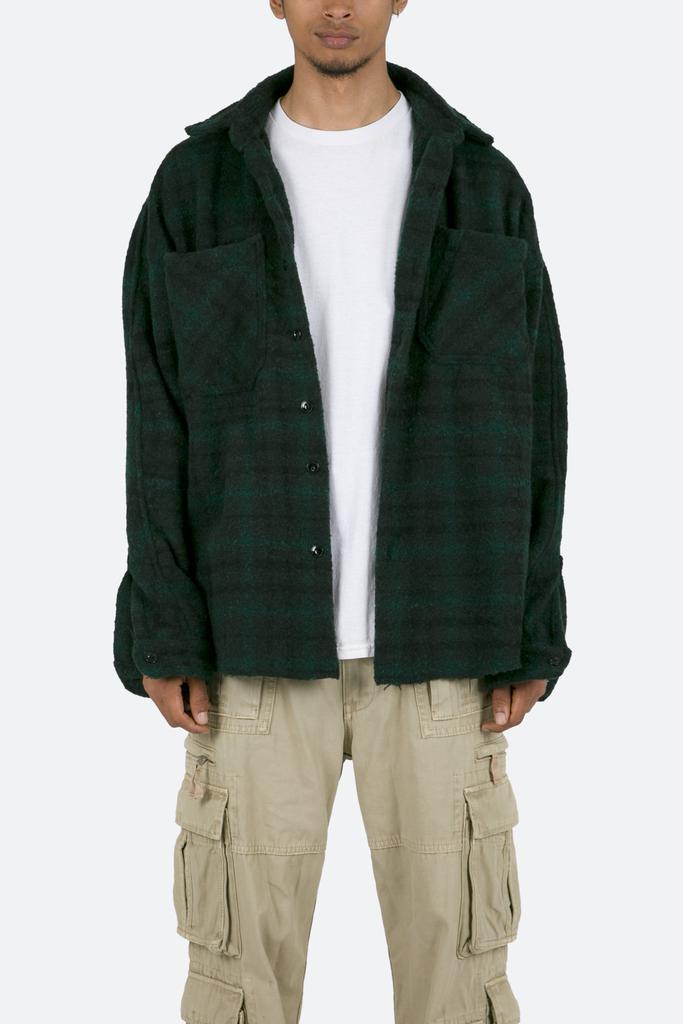 商品MNML|Heavyweight Woven Flannel - Navy/Green,价格¥471,第1张图片