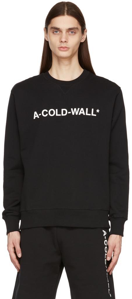 商品A-COLD-WALL*|Black Essential Logo Sweatshirt,价格¥2569,第1张图片