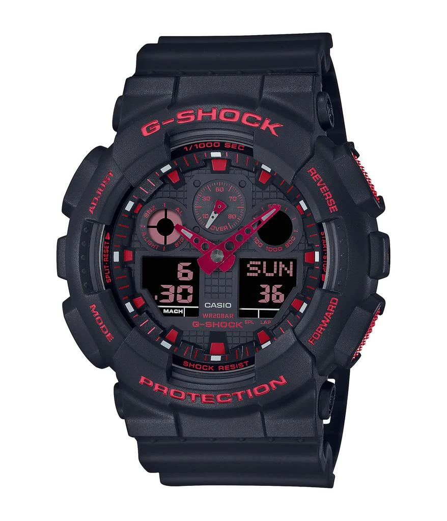 商品G-Shock|GA100BNR-1A,价格¥623,第1张图片