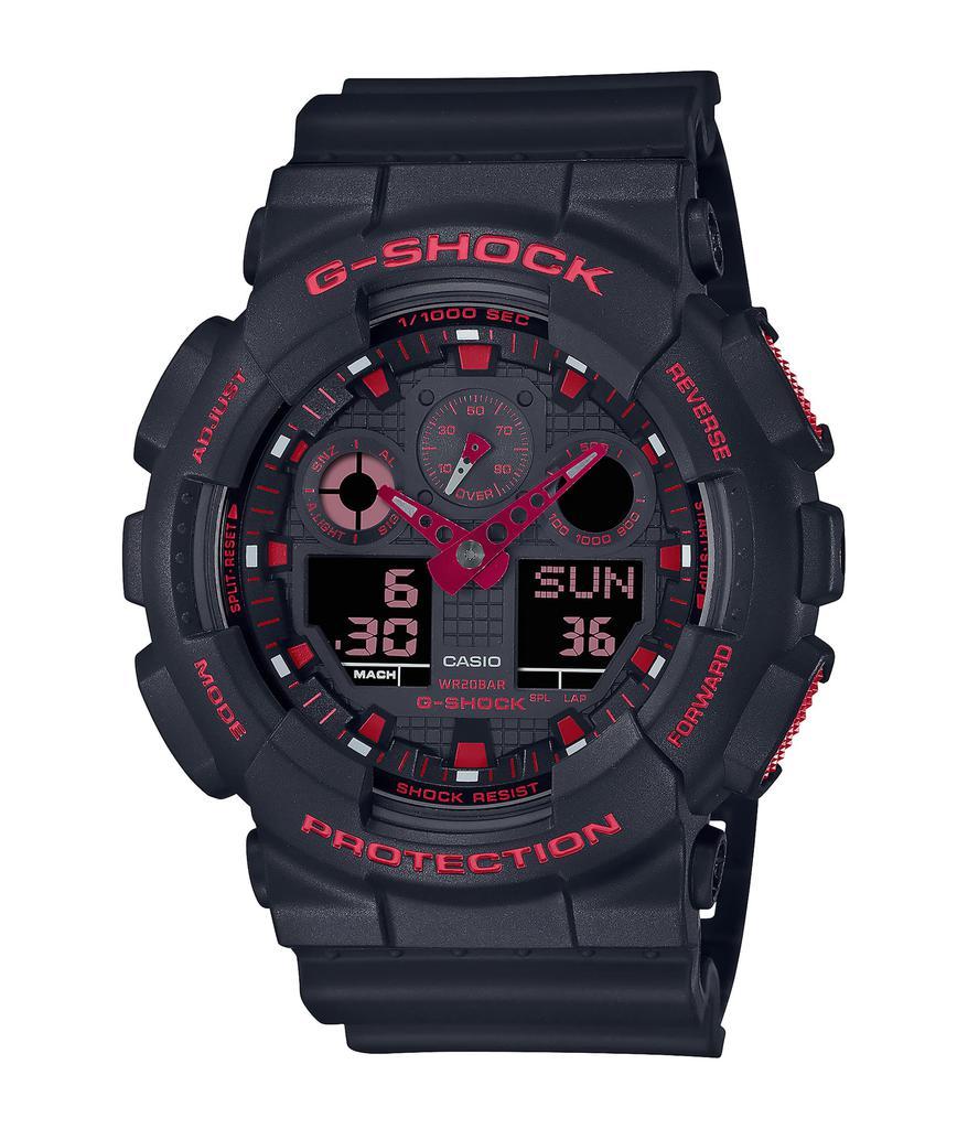 商品G-Shock|GA100BNR-1A,价格¥811,第1张图片